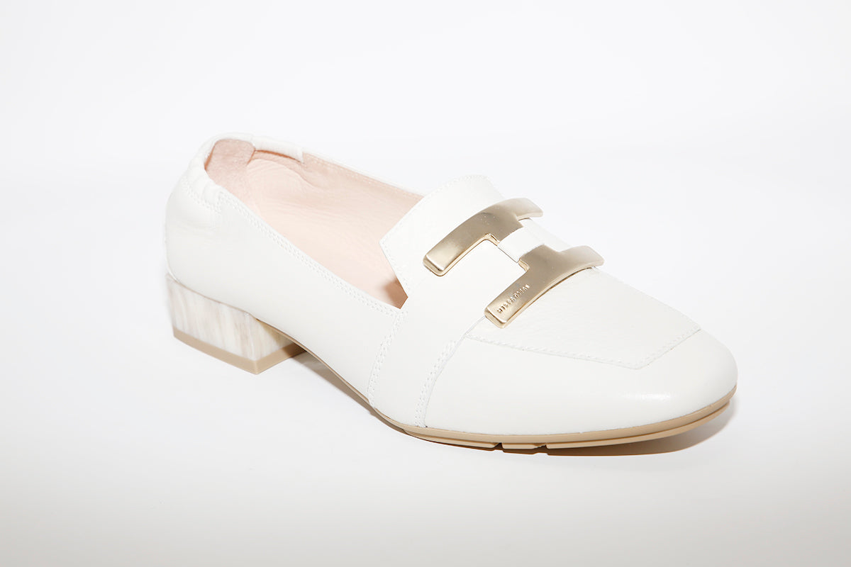 HISPANITAS - HV09991 MOCCASIN VIENA WHITE