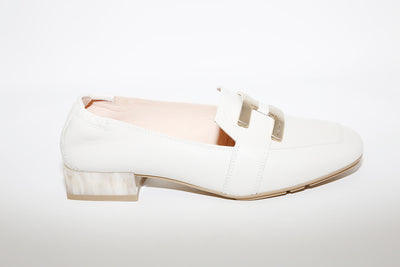 HISPANITAS - HV09991 MOCCASIN VIENA WHITE