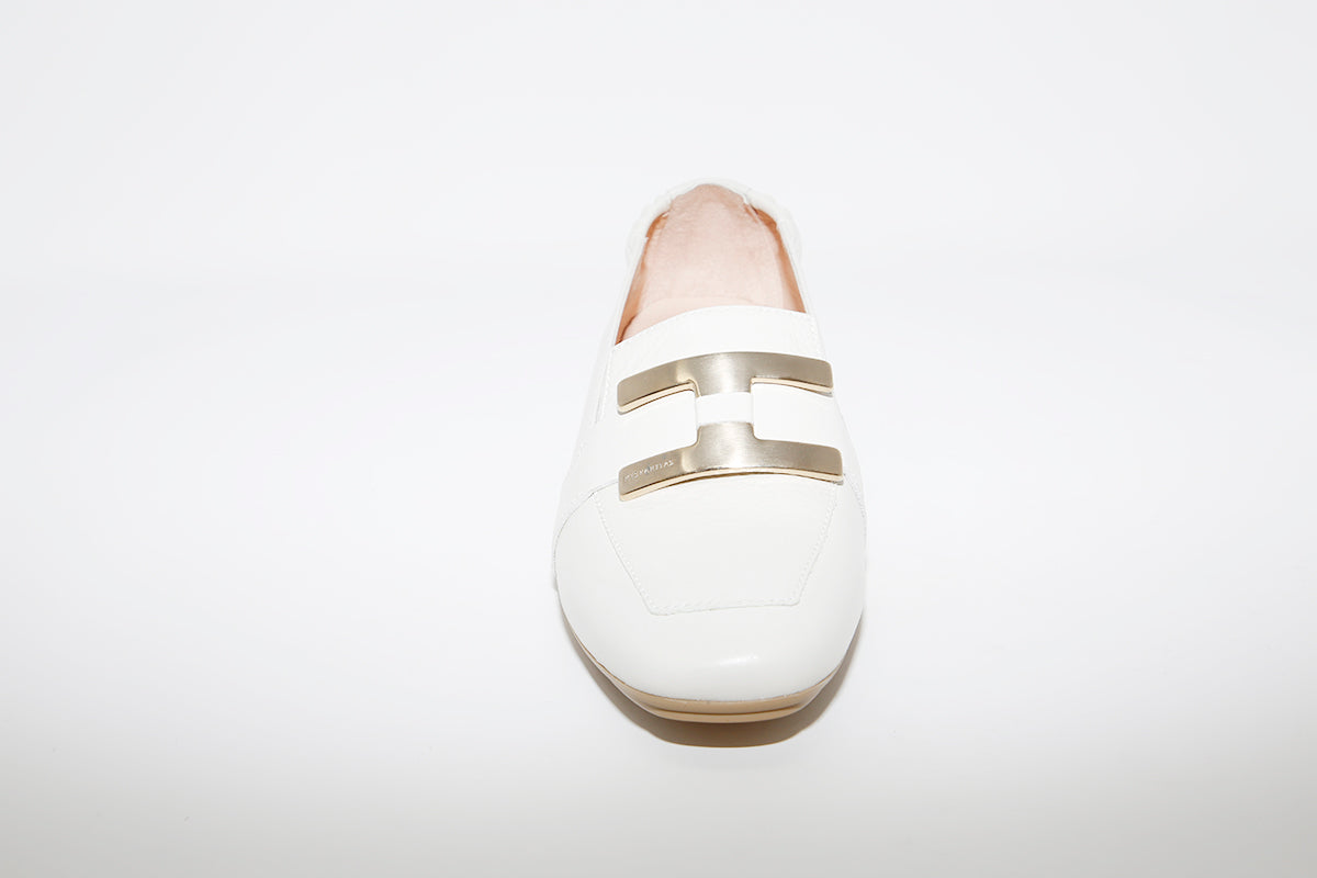 HISPANITAS - HV09991 MOCCASIN VIENA WHITE