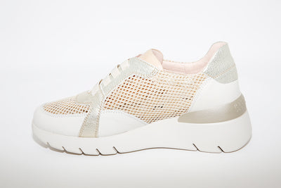 HISANITAS - SNEAKER RUTH WHITE/GOLD