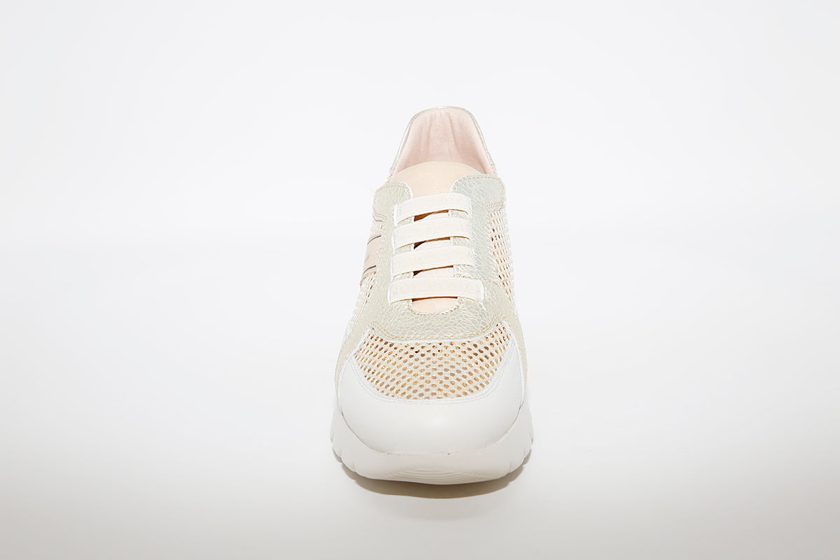 HISANITAS - SNEAKER RUTH WHITE/GOLD