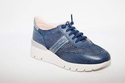 HISPANITAS - HV00132 LACE UP SNEAKER RUTH - NAVY