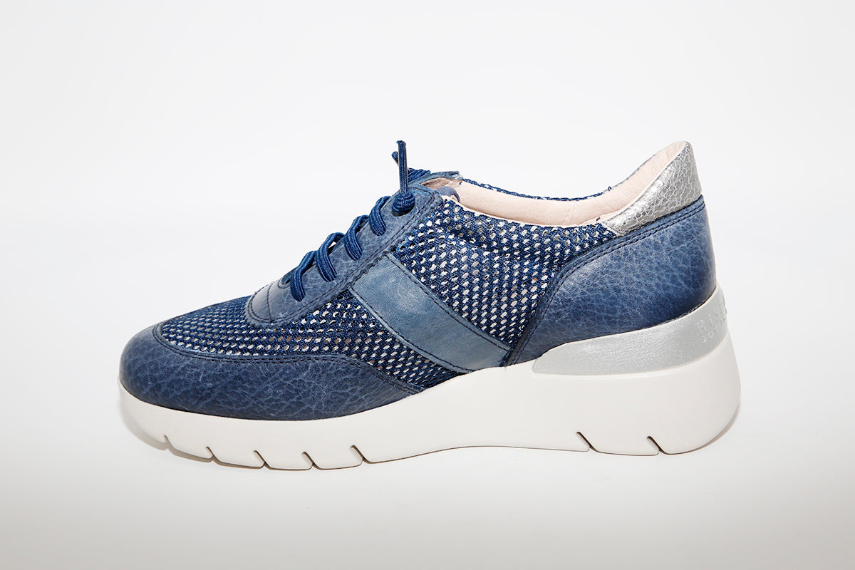 HISPANITAS - HV00132 LACE UP SNEAKER RUTH - NAVY