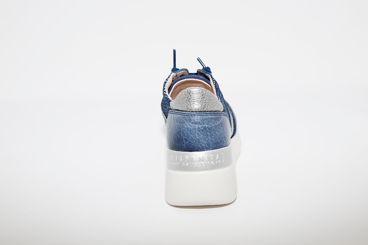 HISPANITAS - HV00132 LACE UP SNEAKER RUTH - NAVY