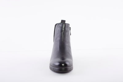 MARCO TOZZI - 25442-096 LOW WEDGE ANKLE BOOT - BLACK