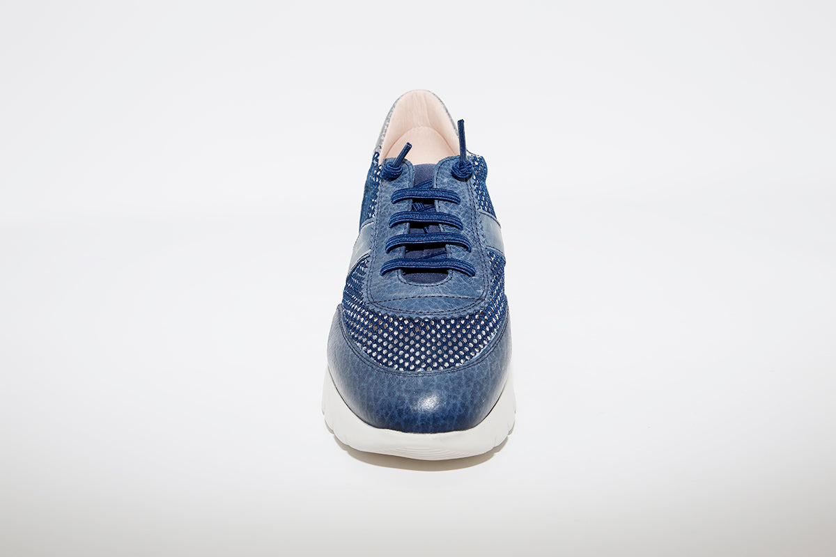 HISPANITAS - HV00132 LACE UP SNEAKER RUTH - NAVY
