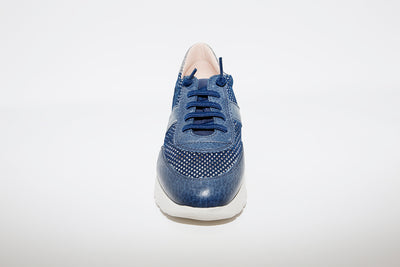 HISPANITAS - HV00132 LACE UP SNEAKER RUTH - NAVY