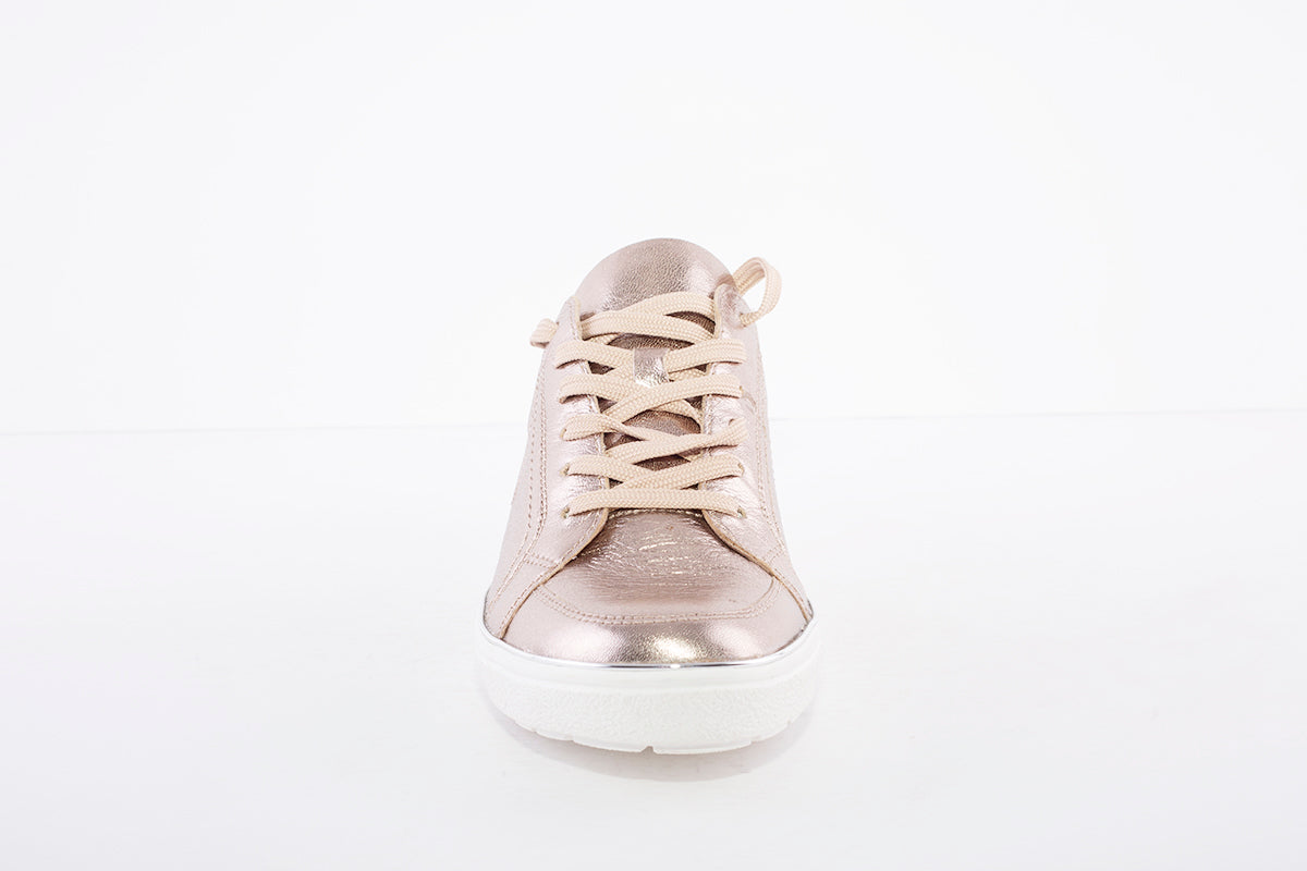 CAPRICE - 23650 LACE UP SHOE - TAUPE METALLIC