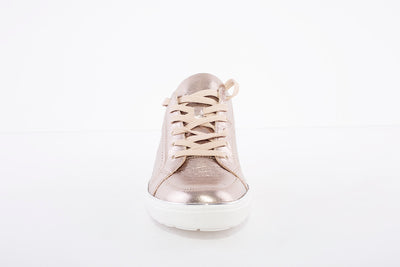 CAPRICE - 23650 LACE UP SHOE - TAUPE METALLIC