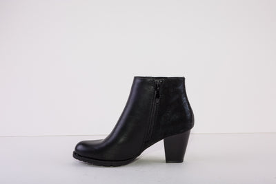 SUSST CHERUB22 MEDIUM HEEL ANKLE BOOT - BLACK
