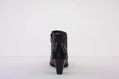 SUSST CHERUB22 MEDIUM HEEL ANKLE BOOT - BLACK