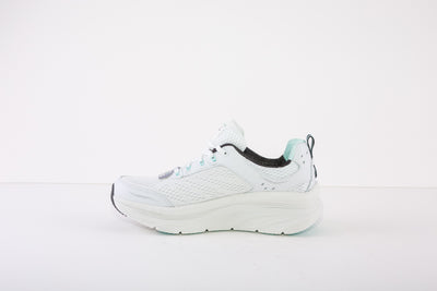 SKECHERS :D'LUX WALKER-INFINITE MOTION TRAINER - WHITE/BLACK