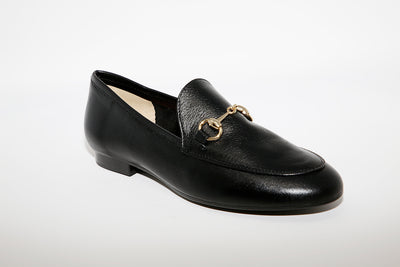 MARIA JAEN - 58 Black Leather Loafer
