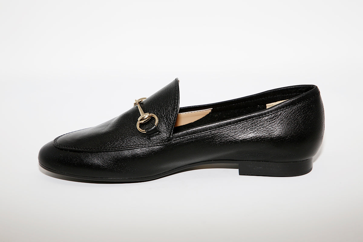 MARIA JAEN - 58 Black Leather Loafer