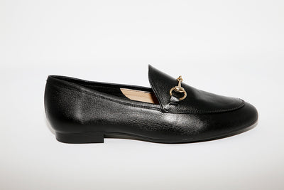 MARIA JAEN - 58 Black Leather Loafer