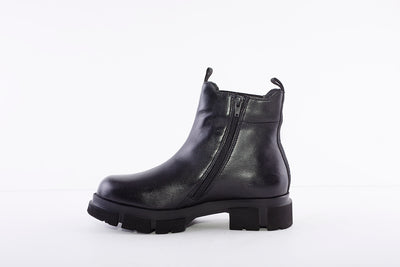 BUGATTI - 411-A0W3B FASHION ZIP GUSSET ANKLE BOOT - BLACK