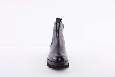 BUGATTI - 411-A0W3B FASHION ZIP GUSSET ANKLE BOOT - BLACK