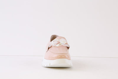 WONDERS - A-2444 FLAT SLIP-ON SHOE* - PINK PATENT