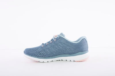 SKECHERS - FLEX APPEAL 3.0 SATELLITES LACED TRAINER - BLUE