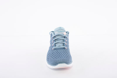 SKECHERS - FLEX APPEAL 3.0 SATELLITES LACED TRAINER - BLUE