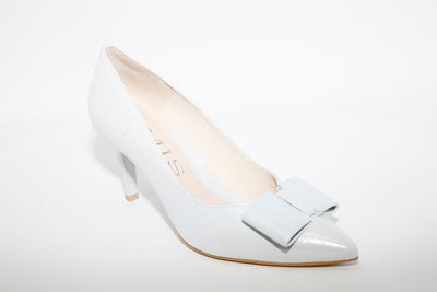 EMIS - 7411 Silver High Heel Court Shoe