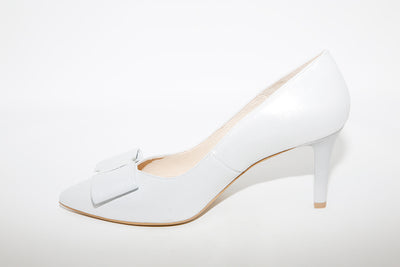 EMIS - 7411 Silver High Heel Court Shoe