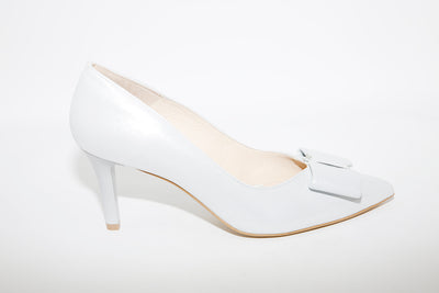 EMIS - 7411 Silver High Heel Court Shoe