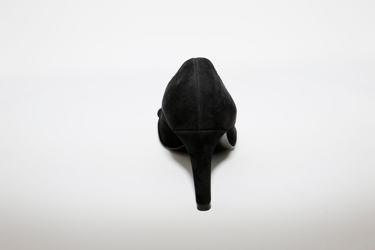 PETER KAISER - EDINE HIGH HEEL SHOE IN BLACK SUEDE
