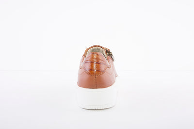 MARCO TOZZI - 23728-392 LACED FASHION SHOE - TAN