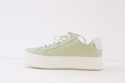 MARCO TOZZI - 23711-743 FLAT ZIP/LACE SHOE - MINT