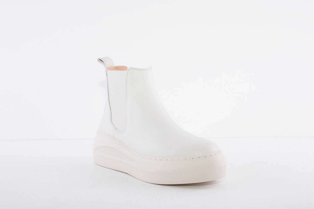 UNISA - FASI WEDGE ANKLE BOOT - IVORY