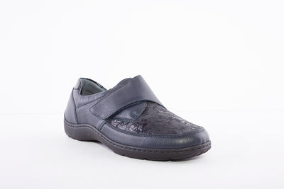 WALDLAUFER - 496H31 HENNI-LDS VELCRO SHOE - NAVY