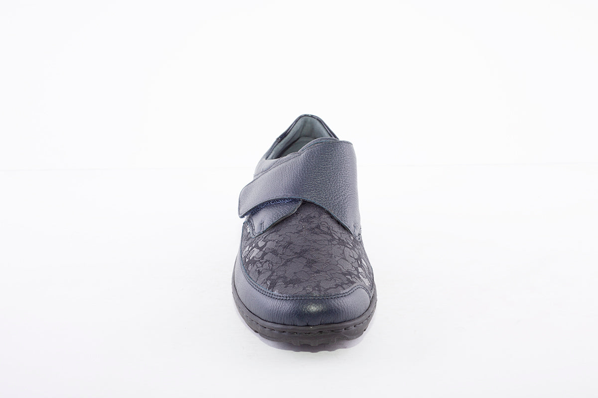 WALDLAUFER - 496H31 HENNI-LDS VELCRO SHOE - NAVY