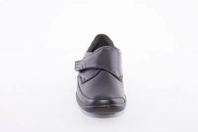 WALDLAUFER - M54306 301 MILLU-VELCRO SHOE - BLACK LEATHER