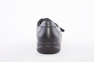 WALDLAUFER - M54306 301 MILLU-VELCRO SHOE - BLACK LEATHER