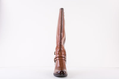SUSST SAMMY22   LONG FLAT BOOT - TAN
