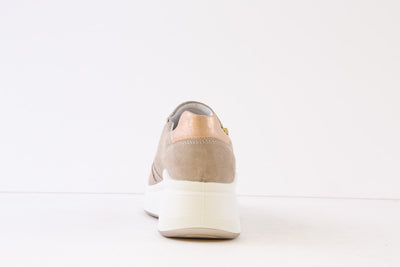 IGI & CO - 3653022 ZIP FASHION WEDGE SHOE - BEIGE