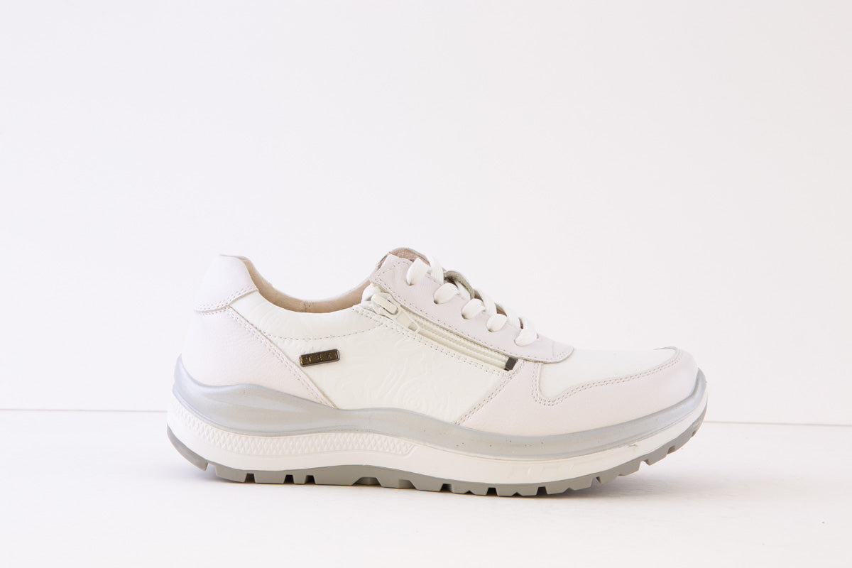 G COMFORT - R-5581 LACED SHOE - WHITE