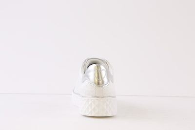 MARCO TOZZI - 23740-197 LACED FASHON RUNNER - WHITE/SILVER