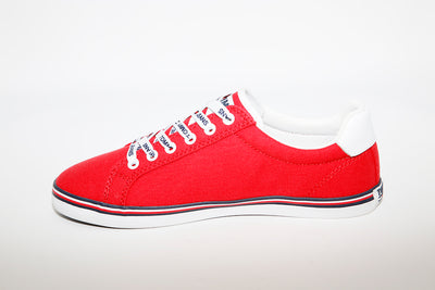TOMMY HILFIGER - Essential Low-Top Trainers - Red