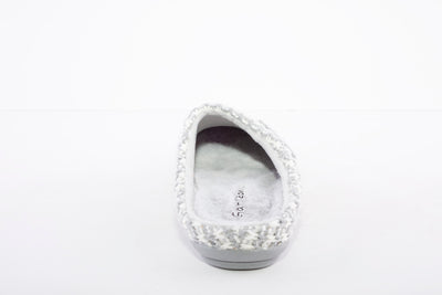 GARZON - 5501.345 FLAT KNIT MULE SLIPPER - GREY