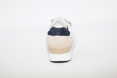LDS LACED COMFORT SHOE - WHITE
