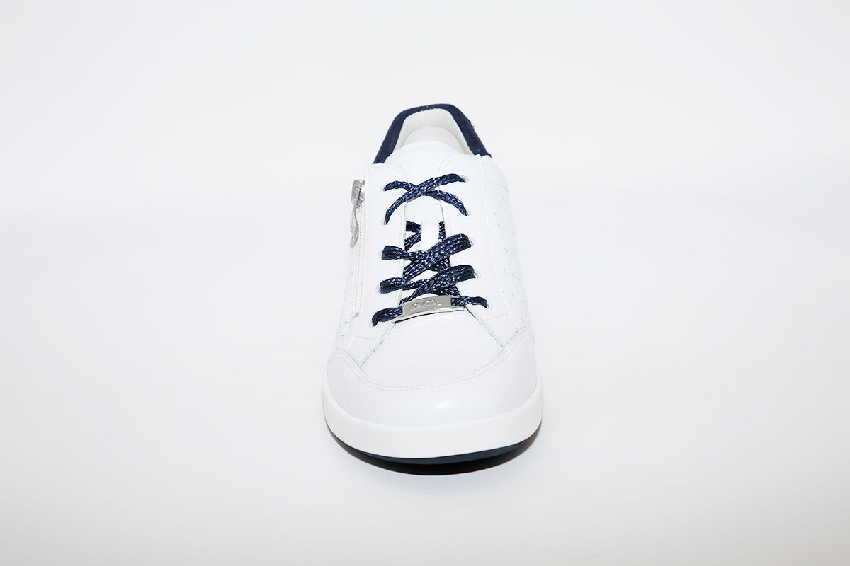 LDS LACED COMFORT SHOE - WHITE