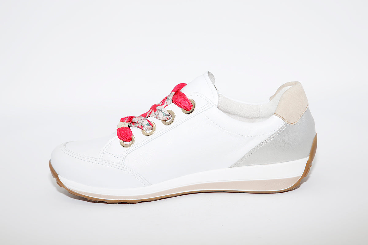 ARA - 34587 A White Leather Sneakers Osaka
