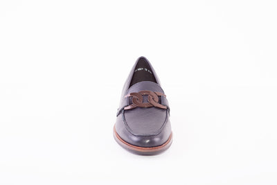 ARA - 31291-07 LOW HEEL SLIP-ON SHOE - NAVY