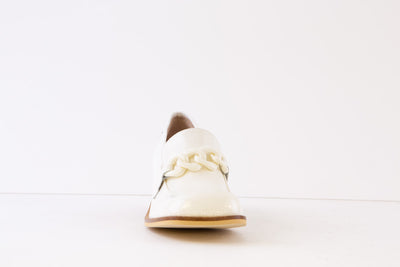 MARCO MOREO - D2061 JKO MEDIUM HEEL SHOE - OFF WHITE