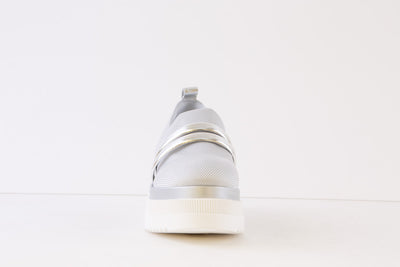MARCO MOREO - D3040 JTA WEDGE SLIP-ON SHOE - SILVER