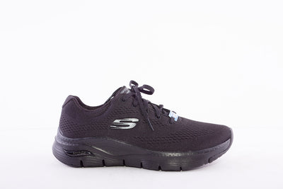 SKECHERS - ARCH FIT BIG APPEAL-LACED TRAINER - BLACK