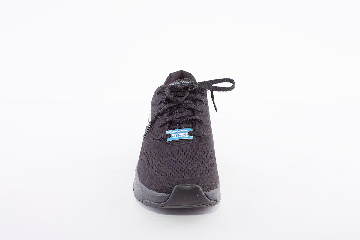 SKECHERS - ARCH FIT BIG APPEAL-LACED TRAINER - BLACK