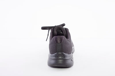SKECHERS - ARCH FIT BIG APPEAL-LACED TRAINER - BLACK